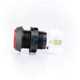 Small Red Plastic Mechanical Push Button